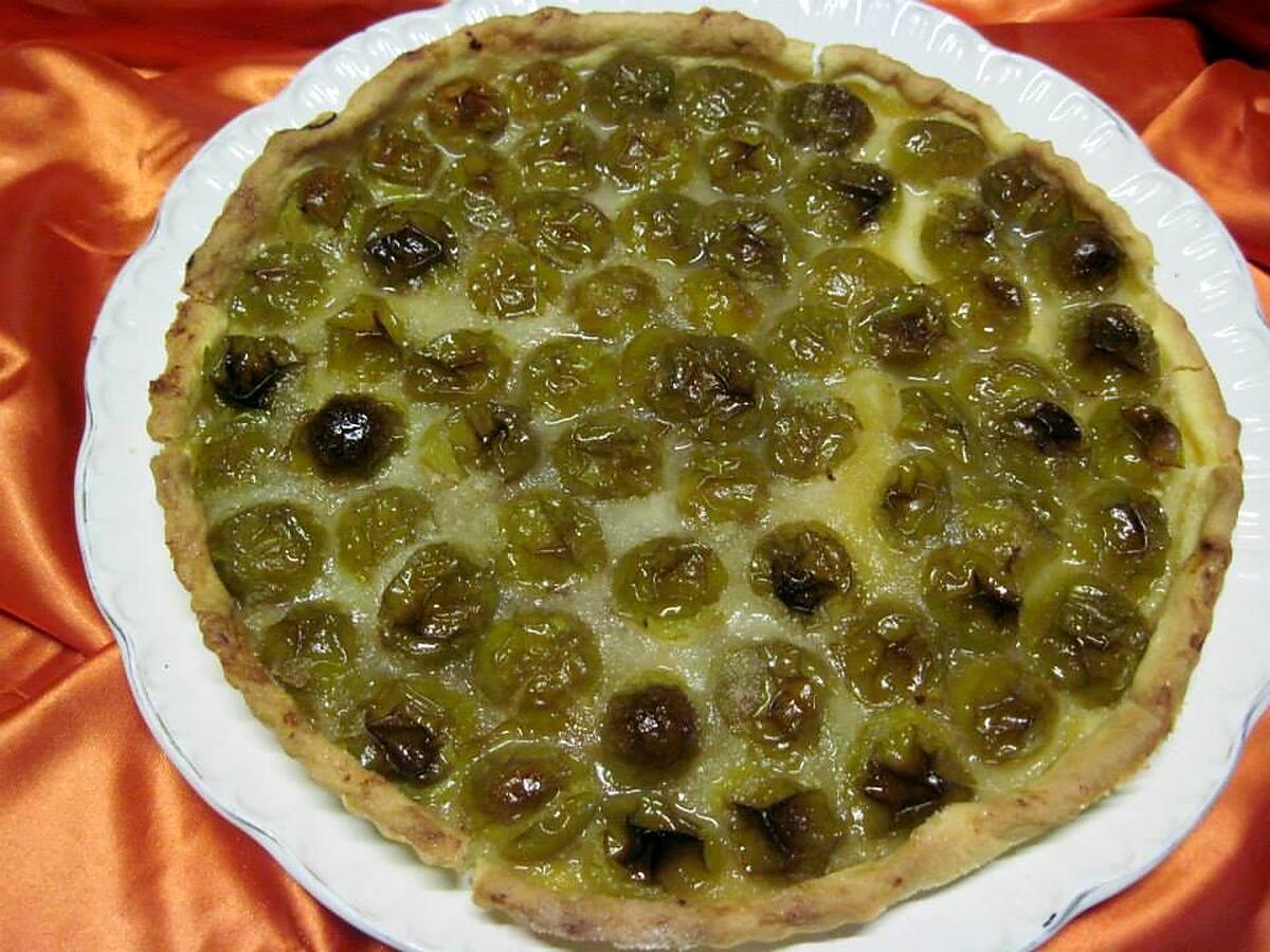 recette Tarte aux prunes reine claude nature.