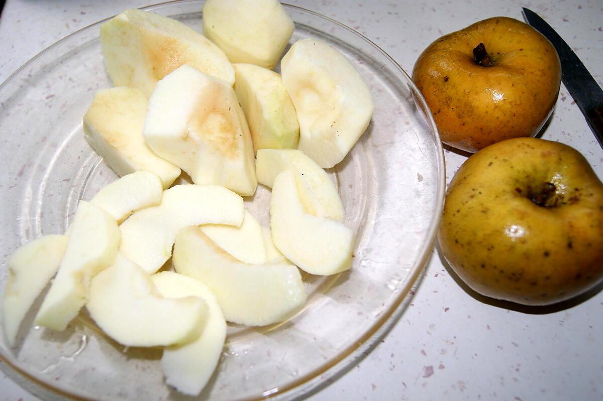 recette Tarte aux pommes à l'ancienne et aux écorses d'oranges confites