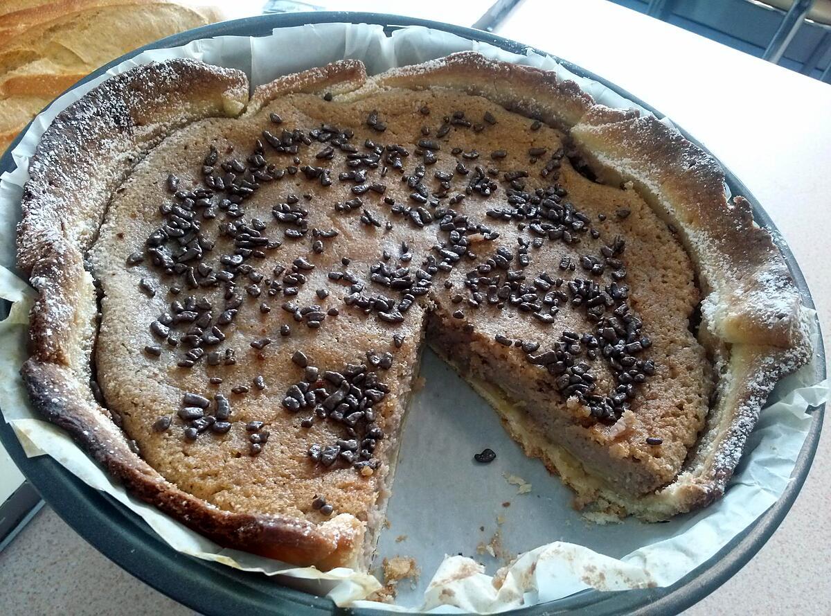 recette Tarte creme de marrons