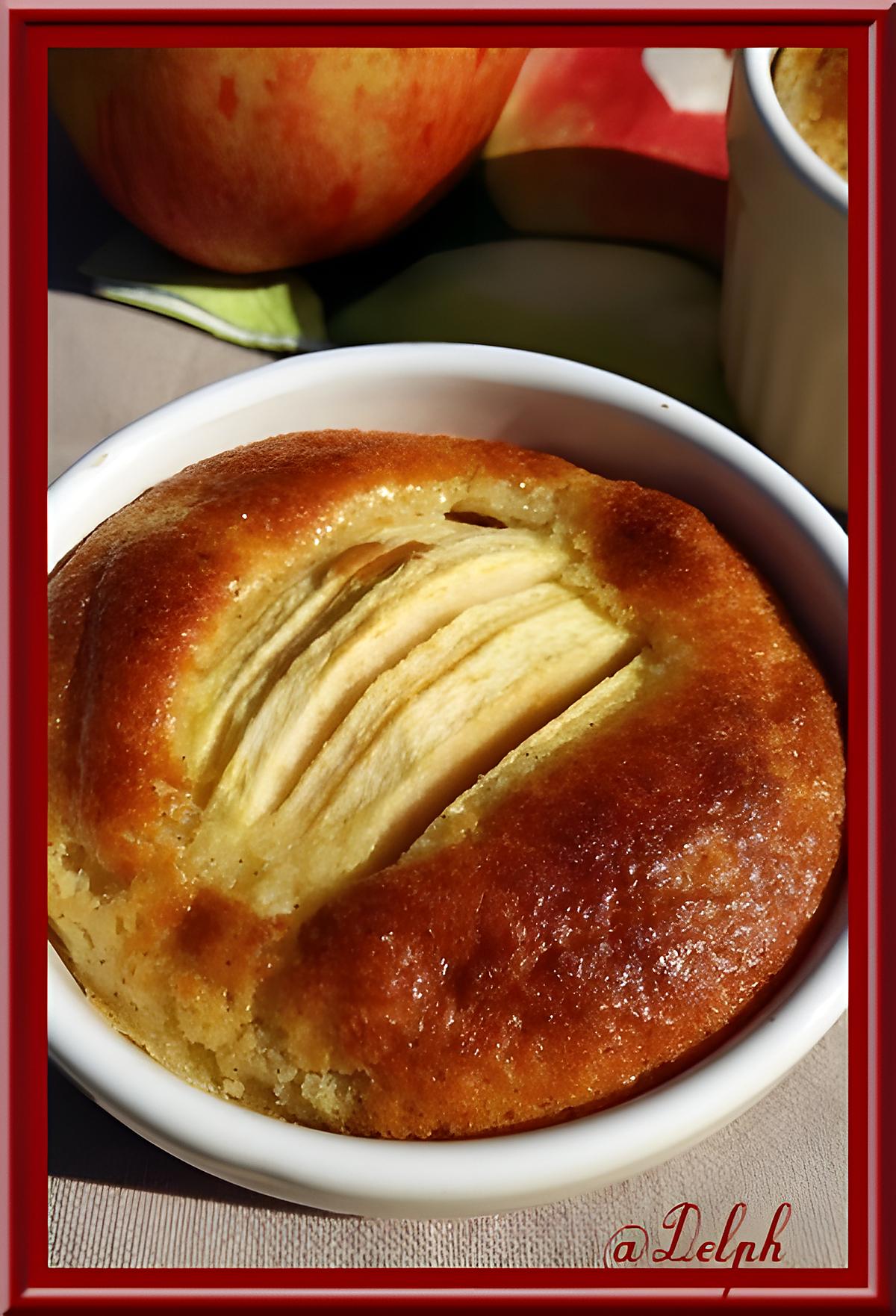 recette Amandines vanillées aux pommes