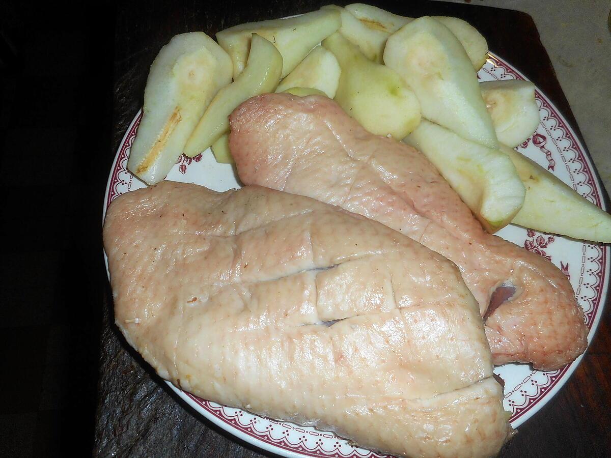 recette Magret de canard aux poires