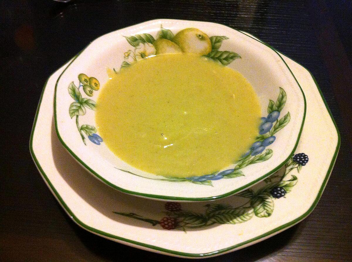 recette Velouté céleri rave courgette ( Thermomix )