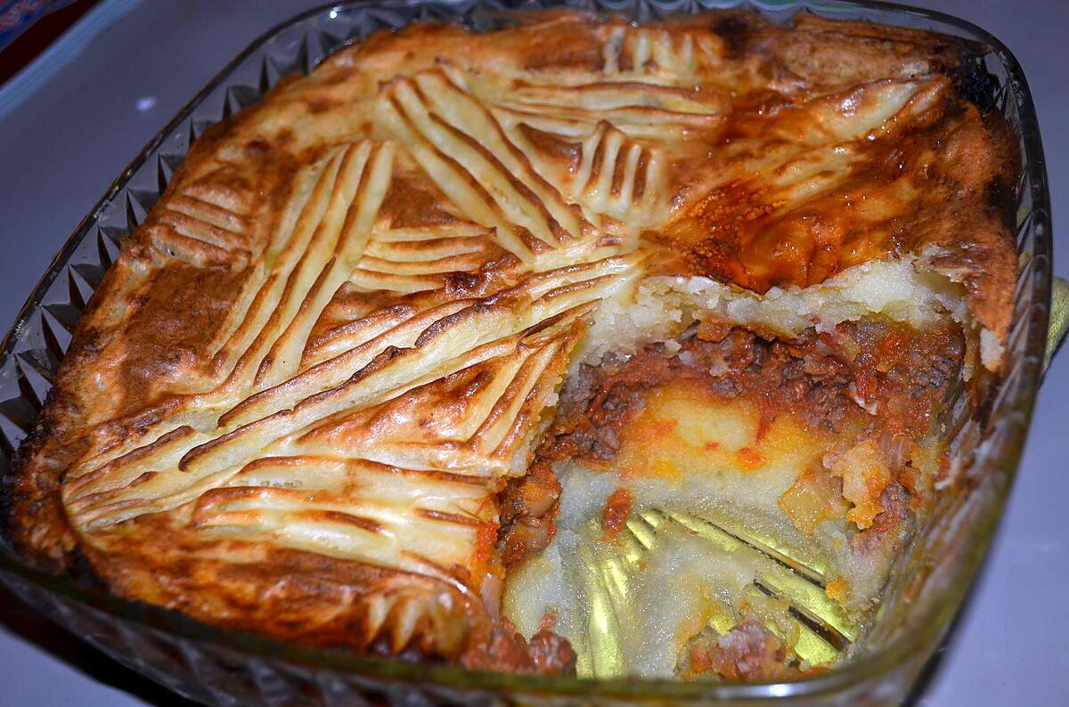 recette HACHIS PARMENTIER A MA FACON