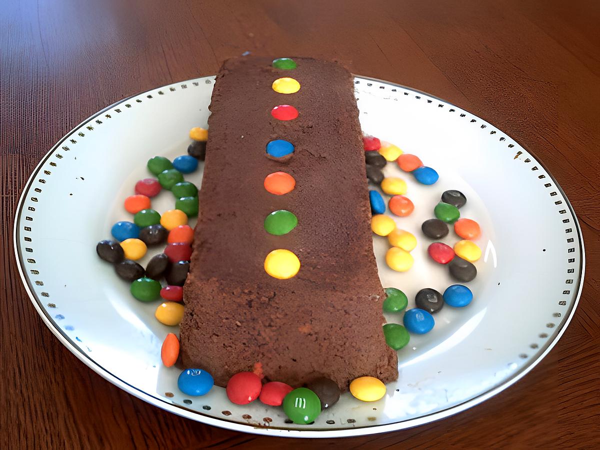 recette TERRINE DE CHOCOLAT ET SMARTIES