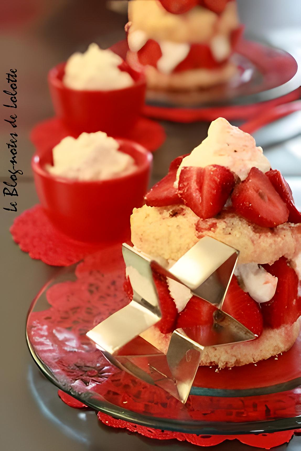 recette Strawberry Passionfruit shortcake
