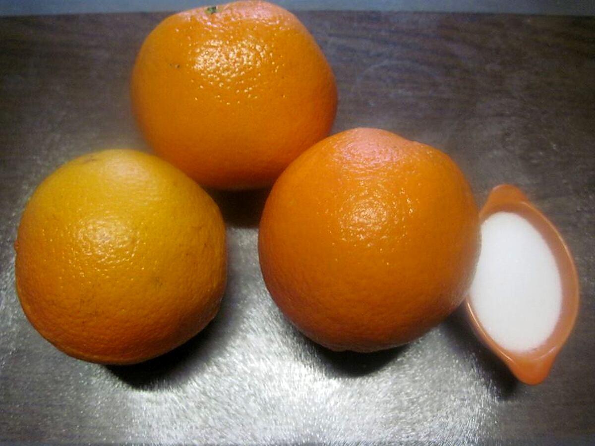 recette Suprême d'orange à la cannelle et spéculoos.
