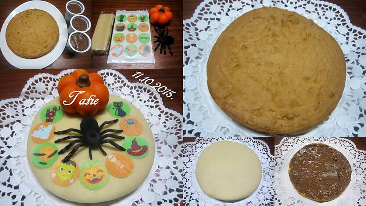 recette Gâteau chocolaté.Halloween.