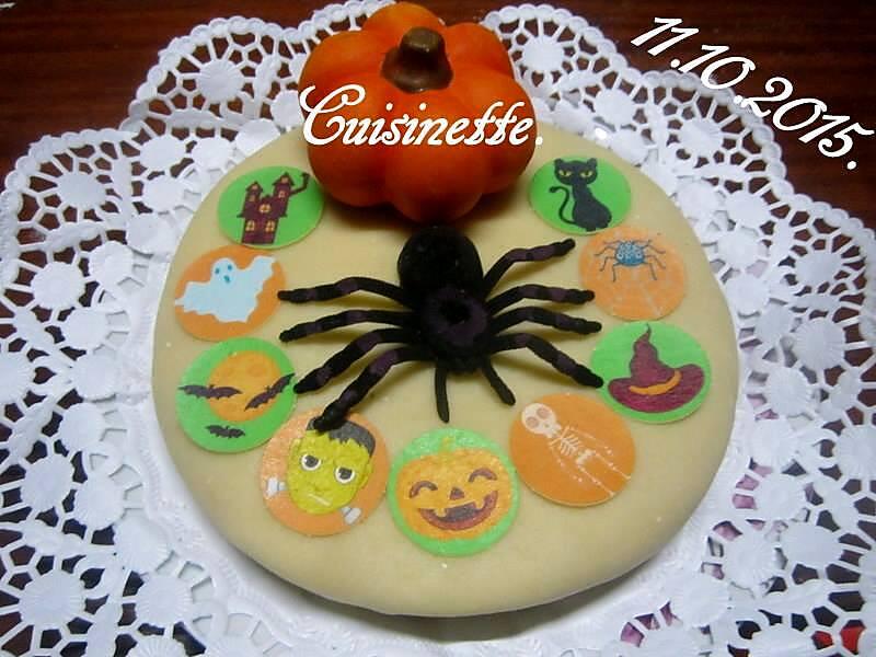 recette Gâteau chocolaté.Halloween.