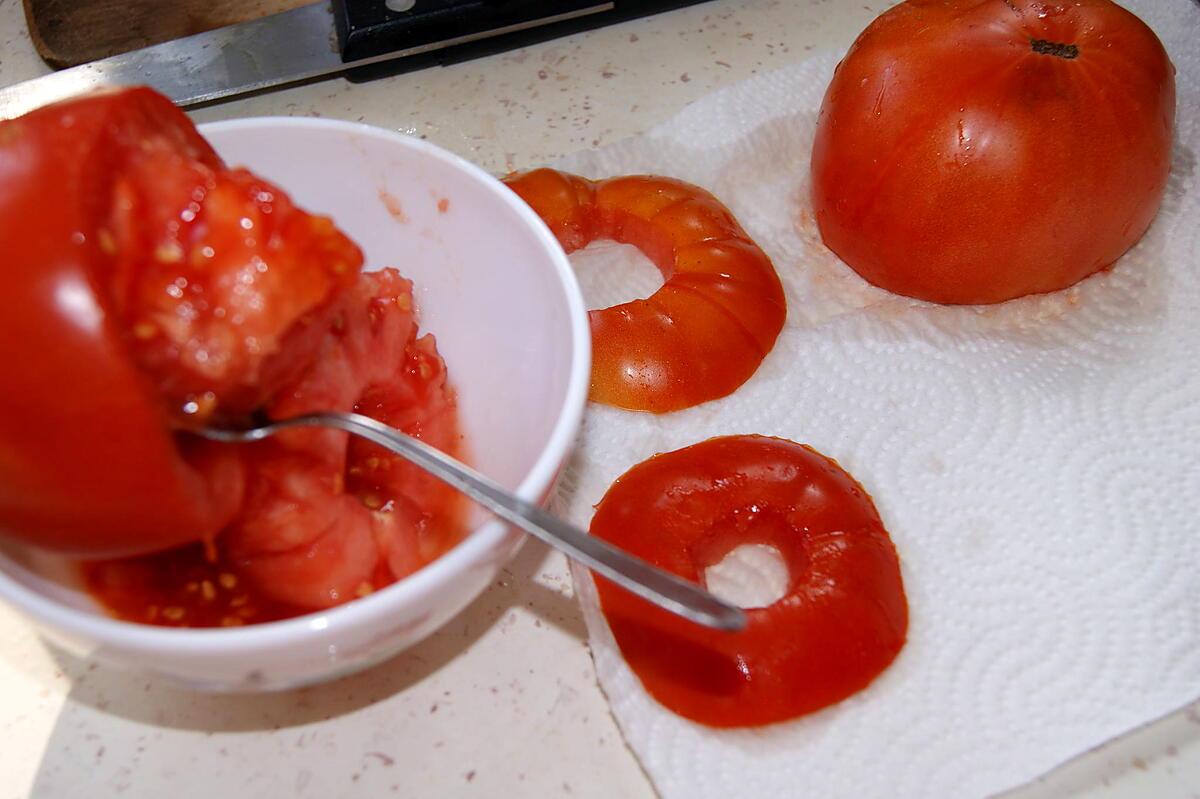 recette Tomates, poivrons, courgettes farcies