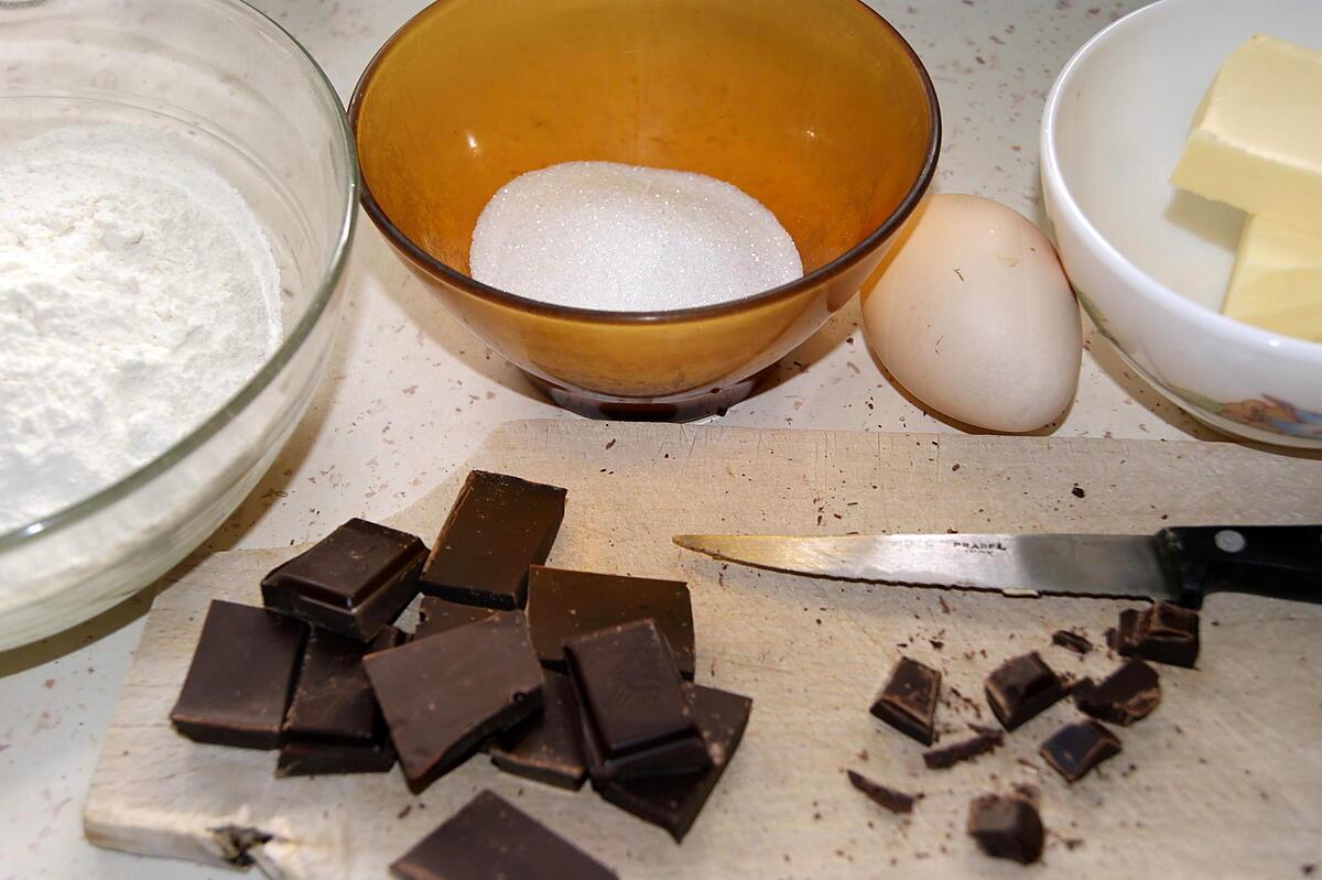 recette Sablés au chocolat