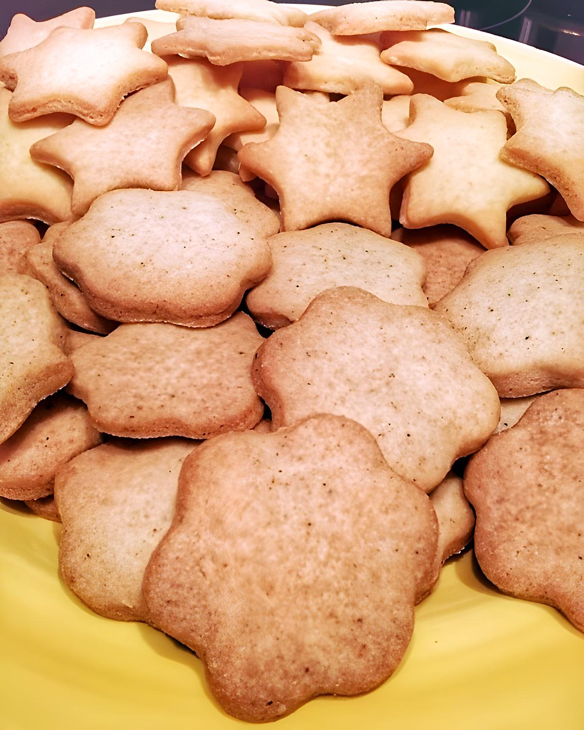 recette Sablés à la Cannelle et à la Fleur d'Oranger