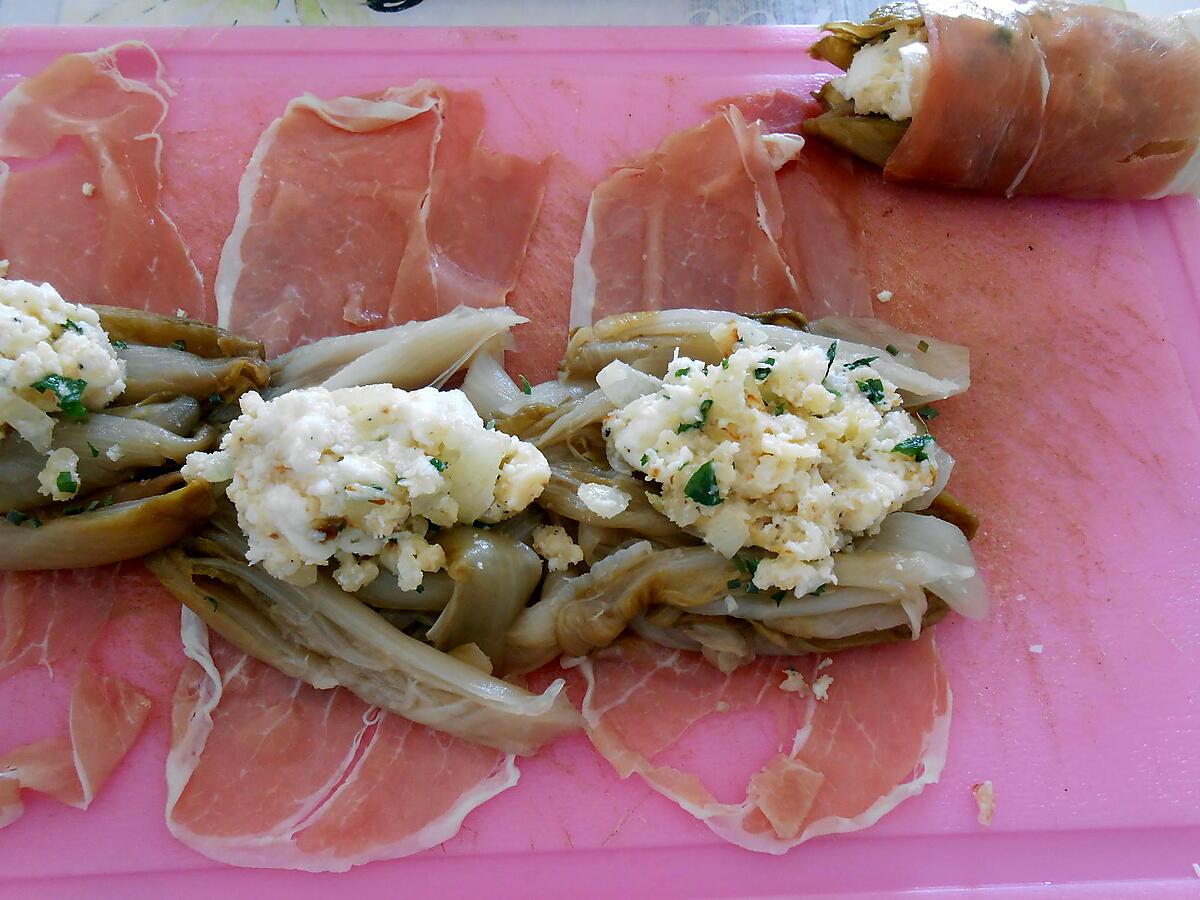 recette ENDIVES GRATINEES A L'ITALIENNE