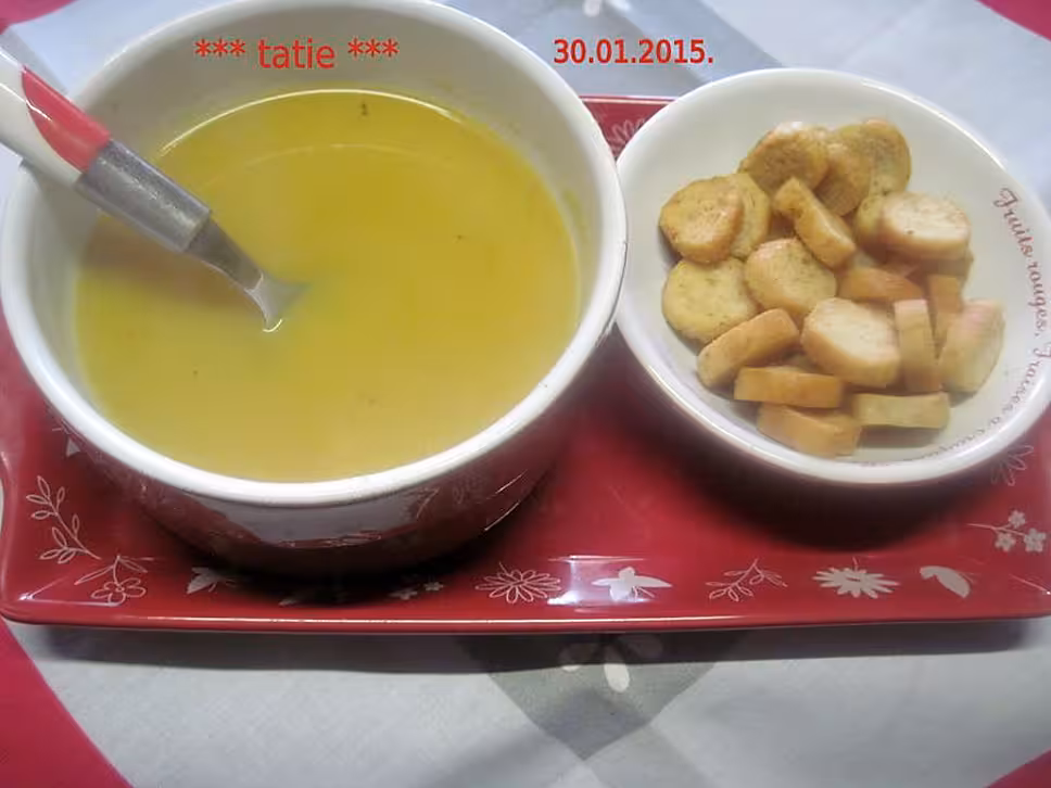 recette Soupe betternut et pommes de terre.