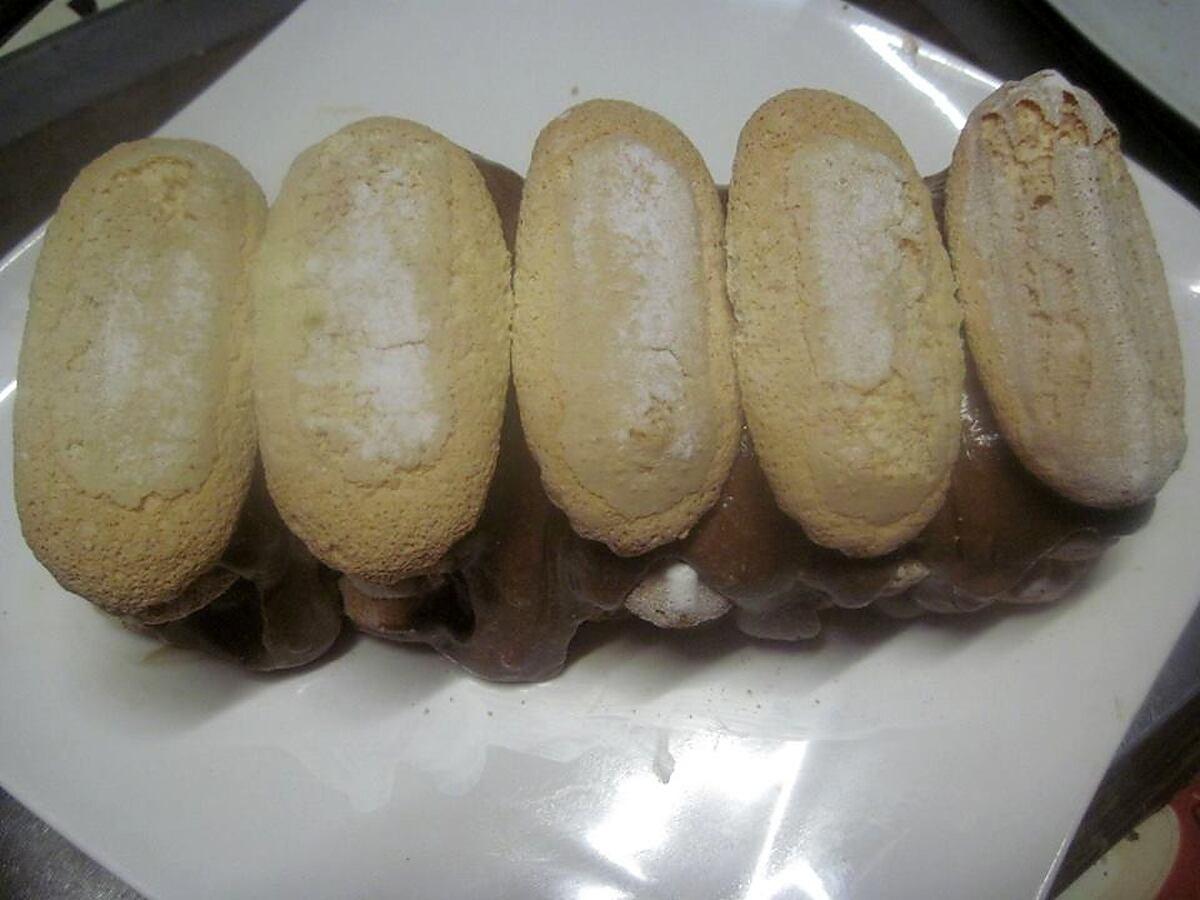 recette Tiramisu au nutela.biscuités.