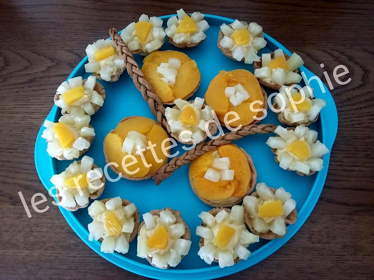 recette Tartelettes fleurs