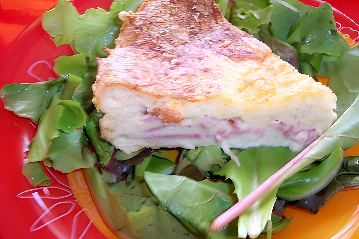 recette La quiche sans pâte