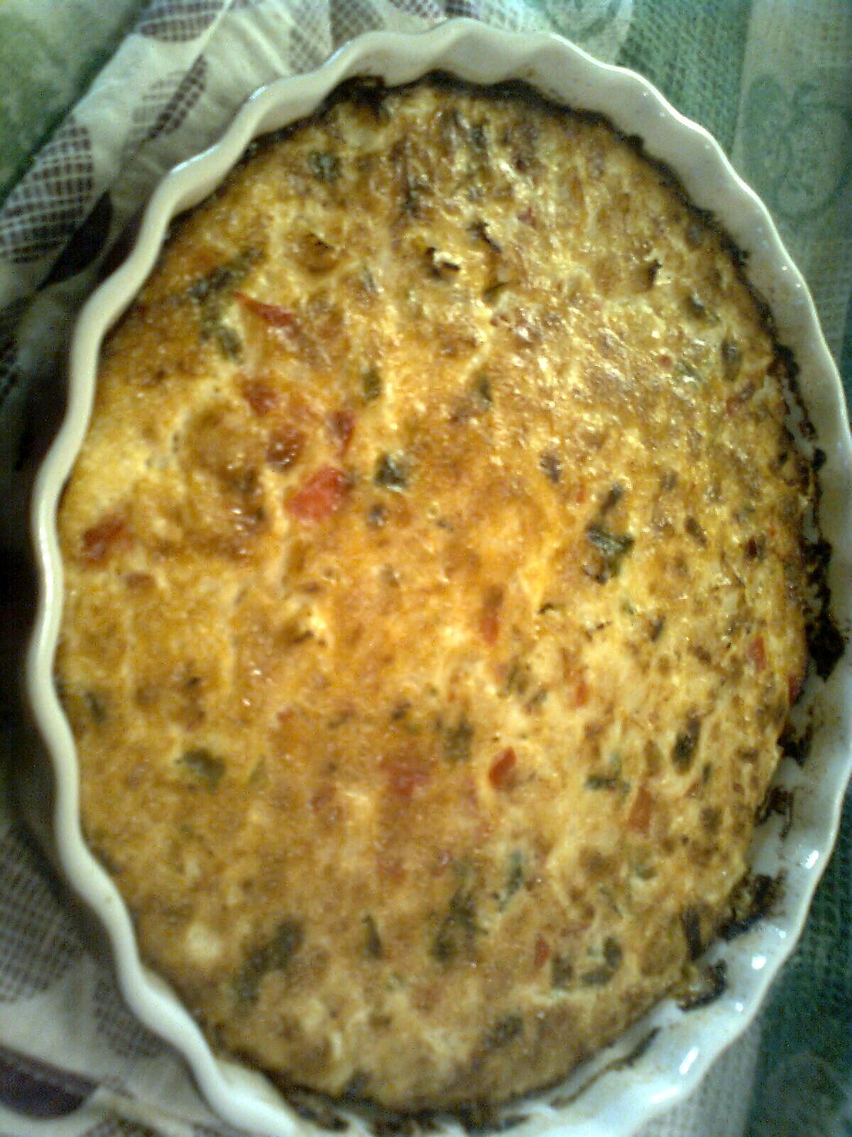 recette Quiche au blanc de poulet et fromage