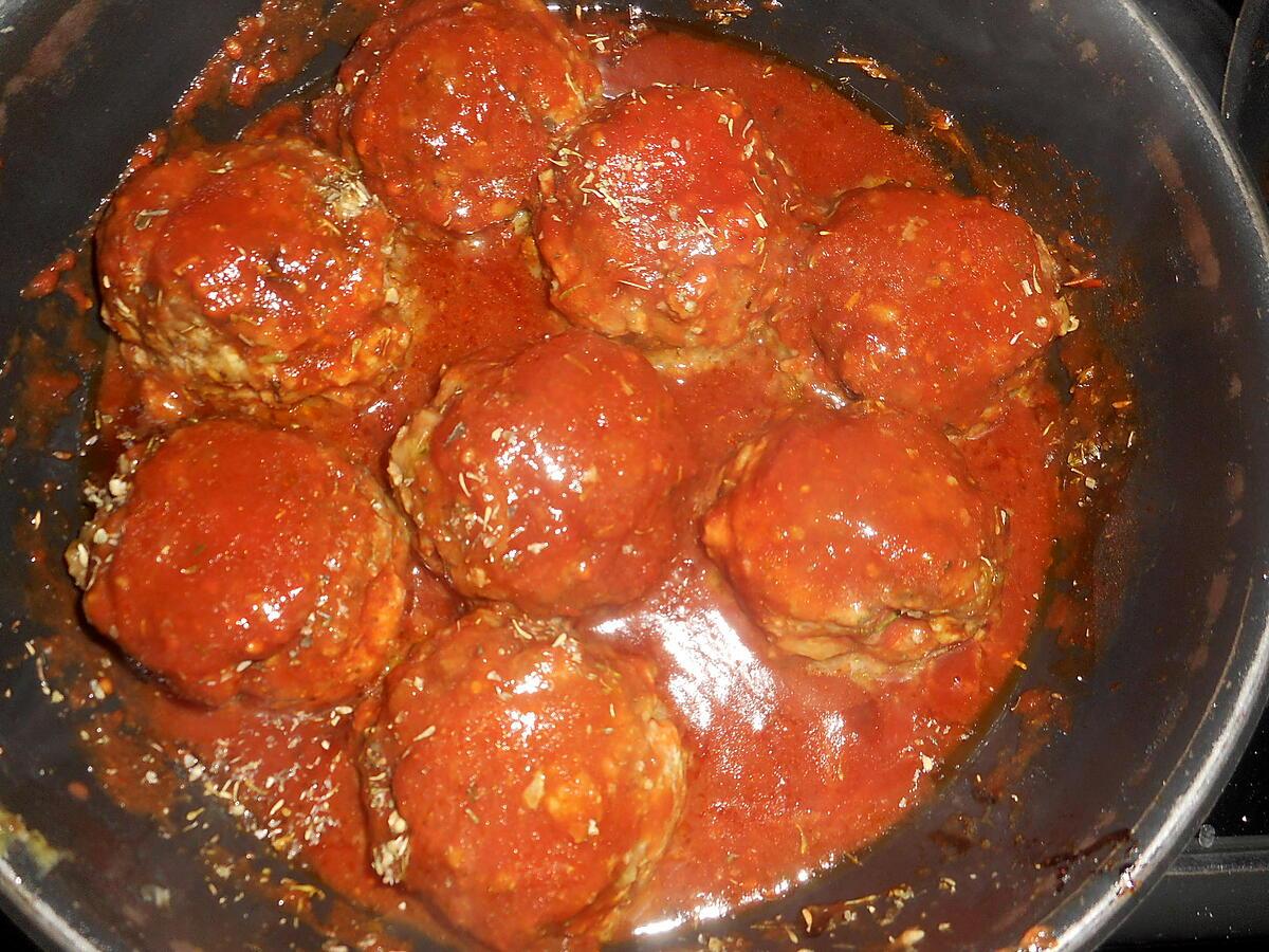 recette Boulettes de boeuf à l orientale