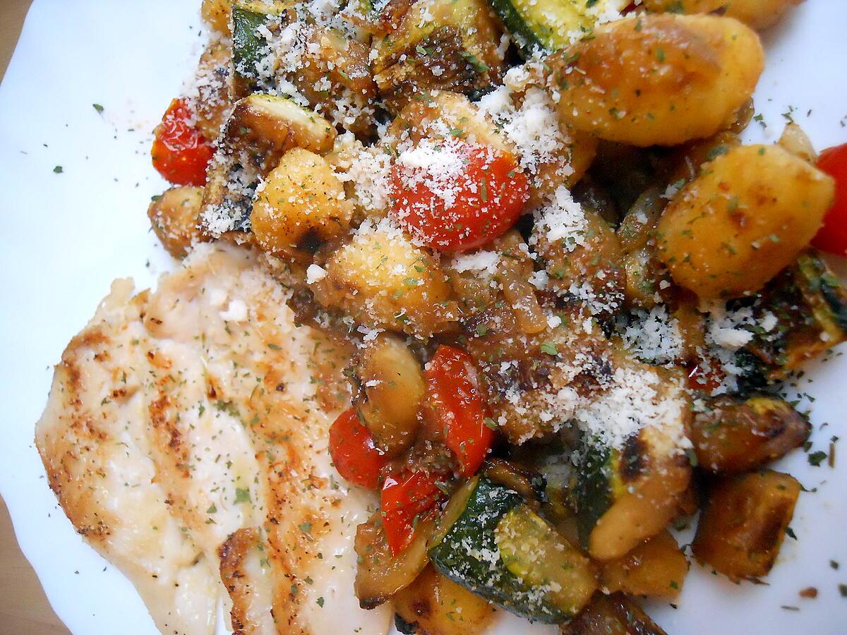 recette GNOCCHI AUX COURGETTES DE CREMINA