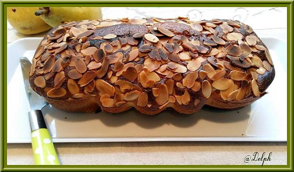 recette Cake poires / amande