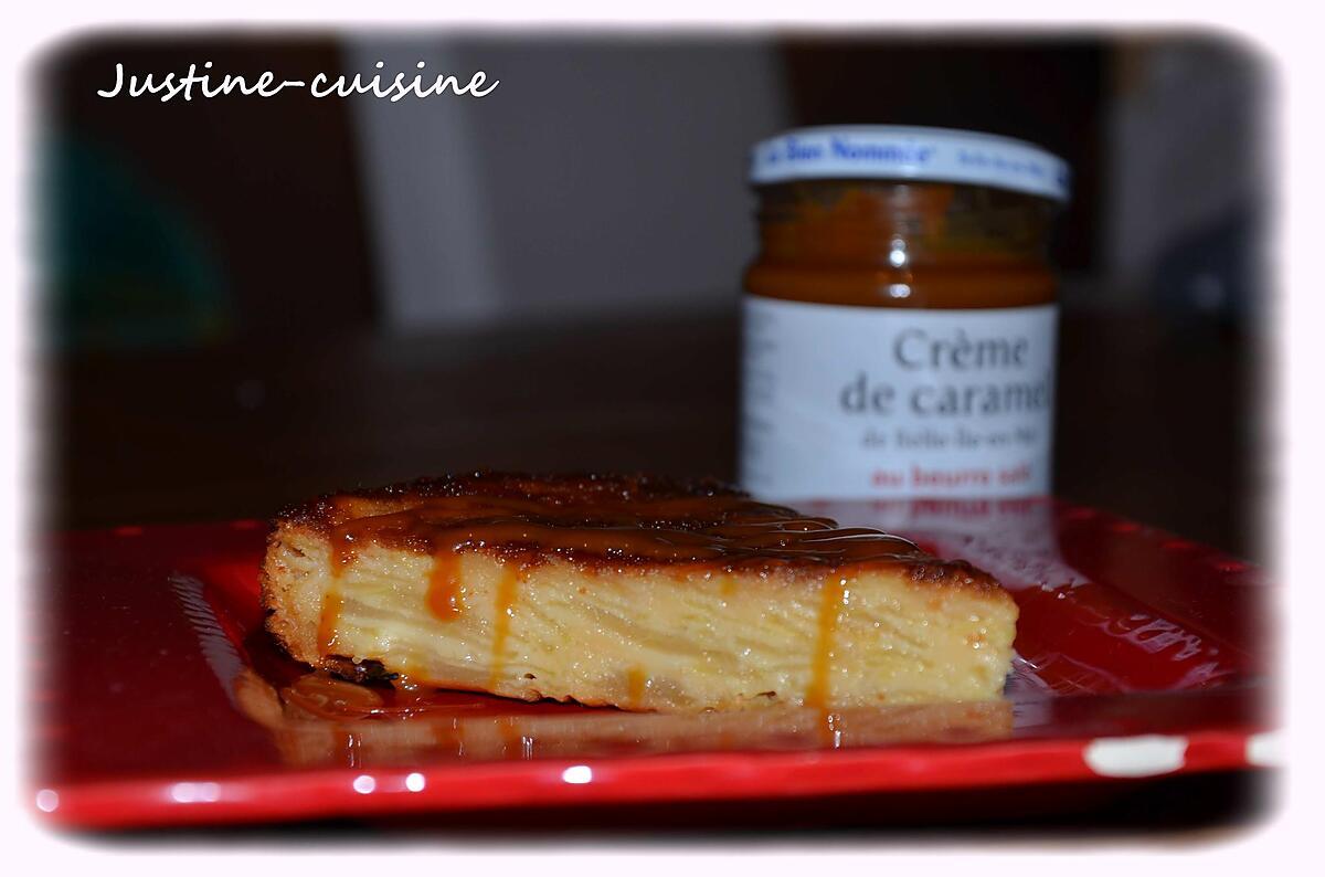 recette Gâteau invisible aux pommes