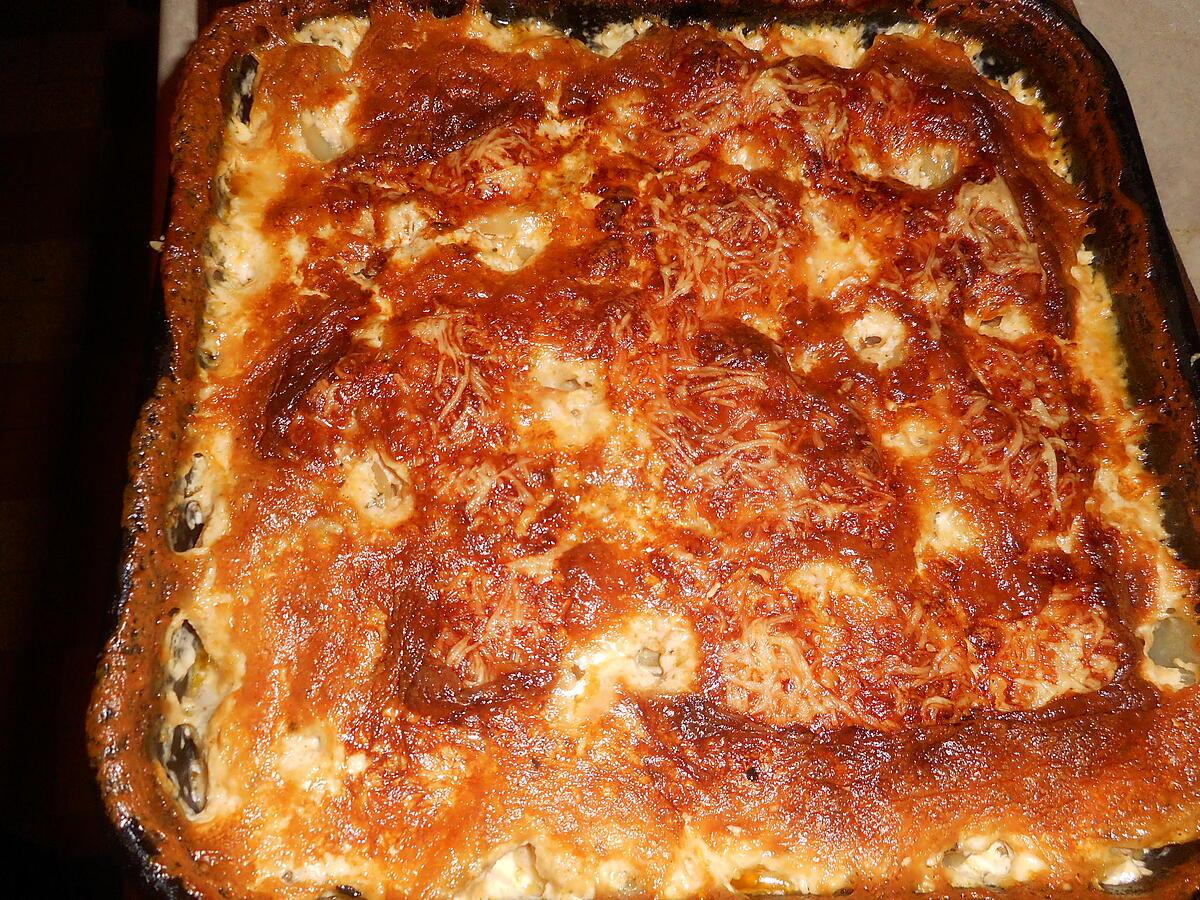 recette Gratin de pommes de terre à la mozzarella