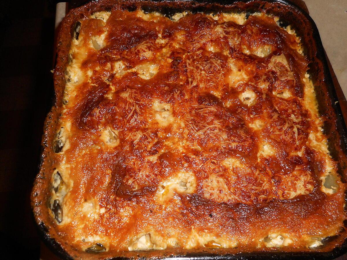 recette Gratin de pommes de terre à la mozzarella