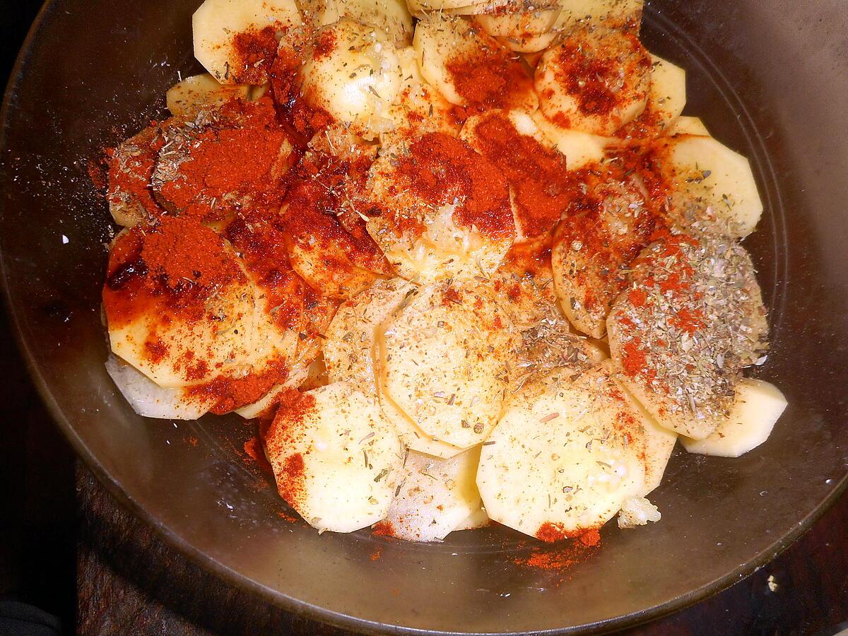 recette Gratin de pommes de terre à la mozzarella