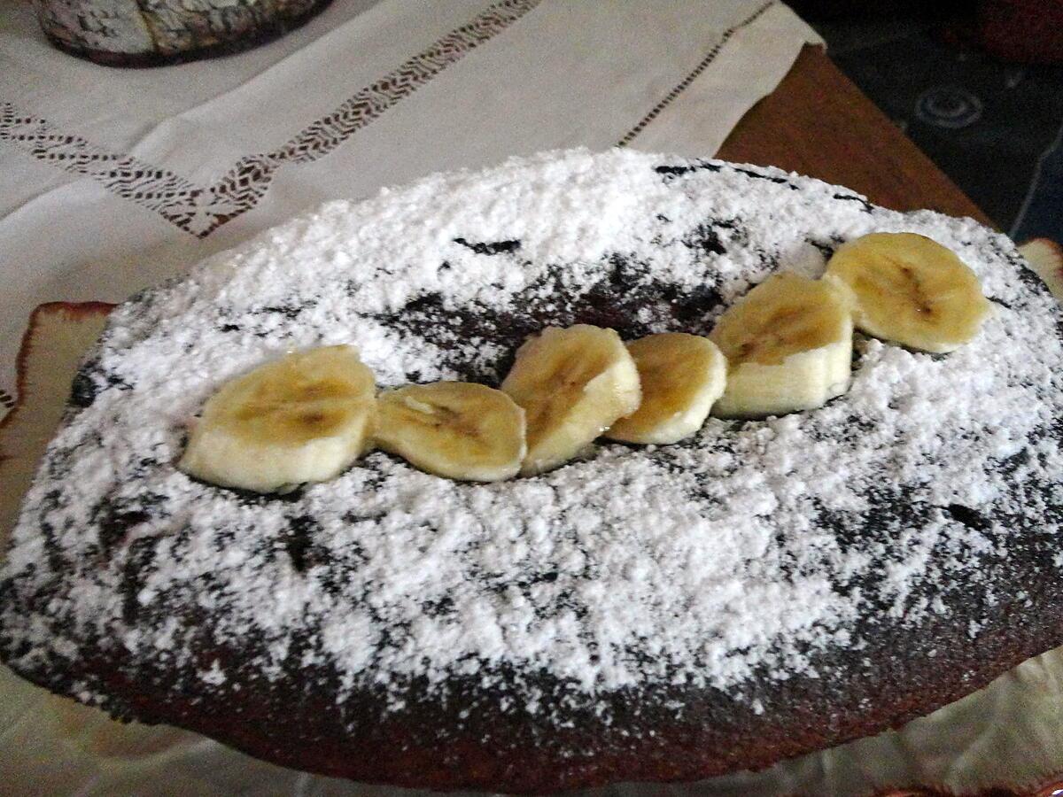 recette CAKE  A LA BANANE "de MAMIE MIJANE "