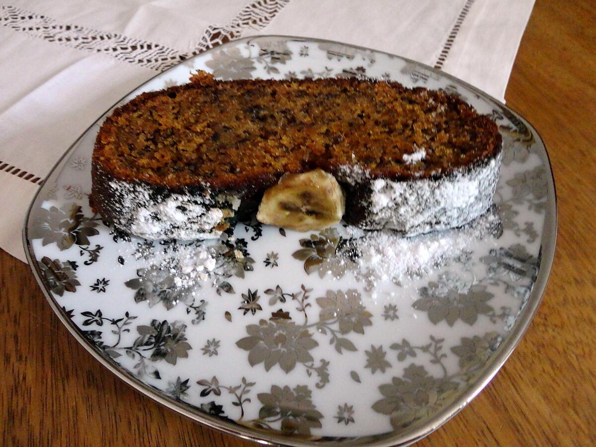 recette CAKE  A LA BANANE "de MAMIE MIJANE "