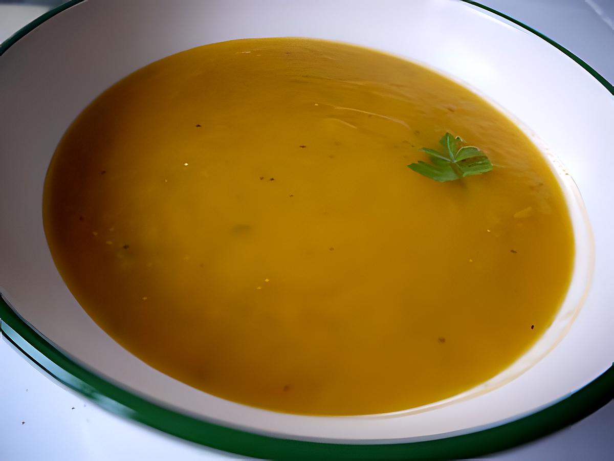 recette veloute de potiron