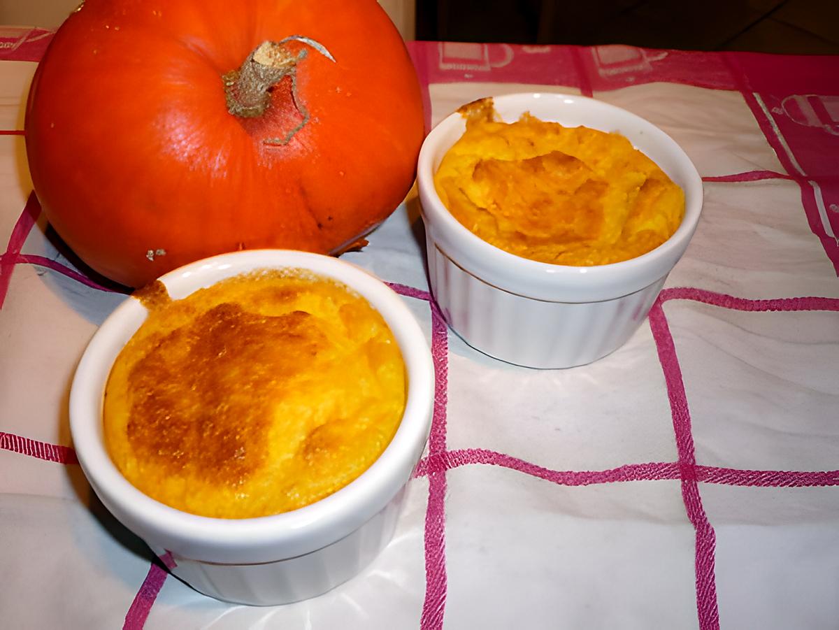 recette Soufflés au potiron