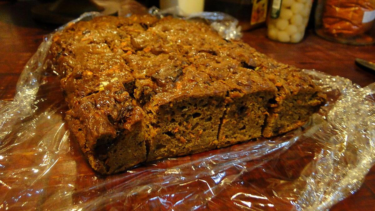 recette Gâteau aux carottes et à la compote de pommes