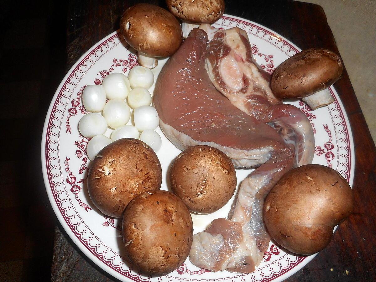 recette Blanquette de tendron de veau