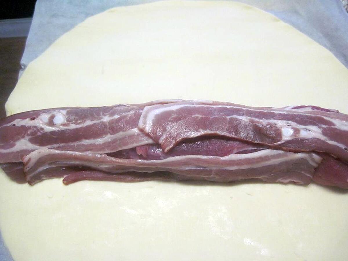 recette Filet mignon de porc en croûte.