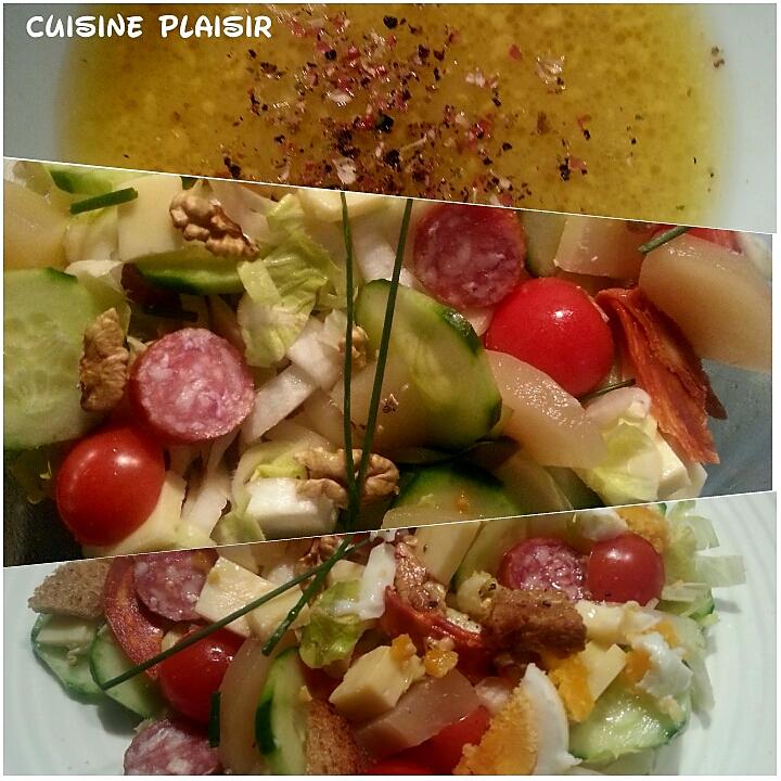 recette Salade composée automnale