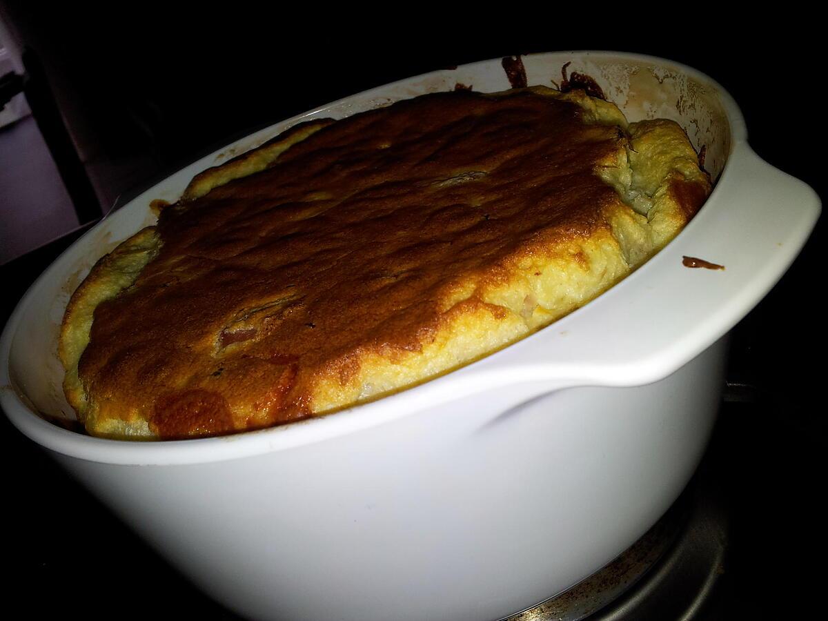 recette Soufflé au jambon-mozzarella