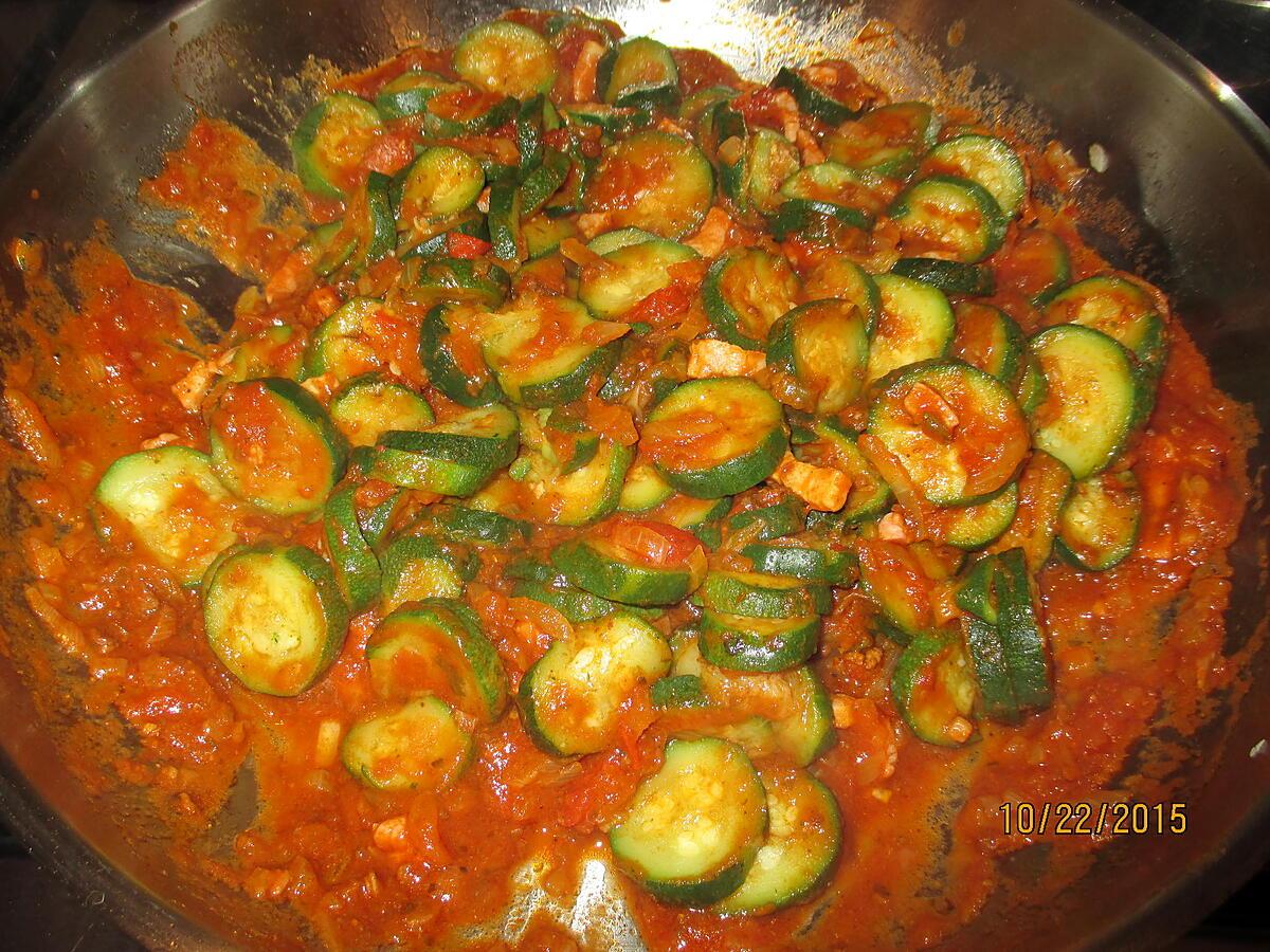 recette courgettes au curcuma