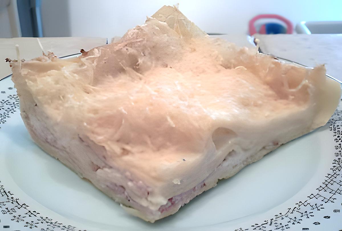 recette LASAGNES AU CHEVRE ET AU BACON