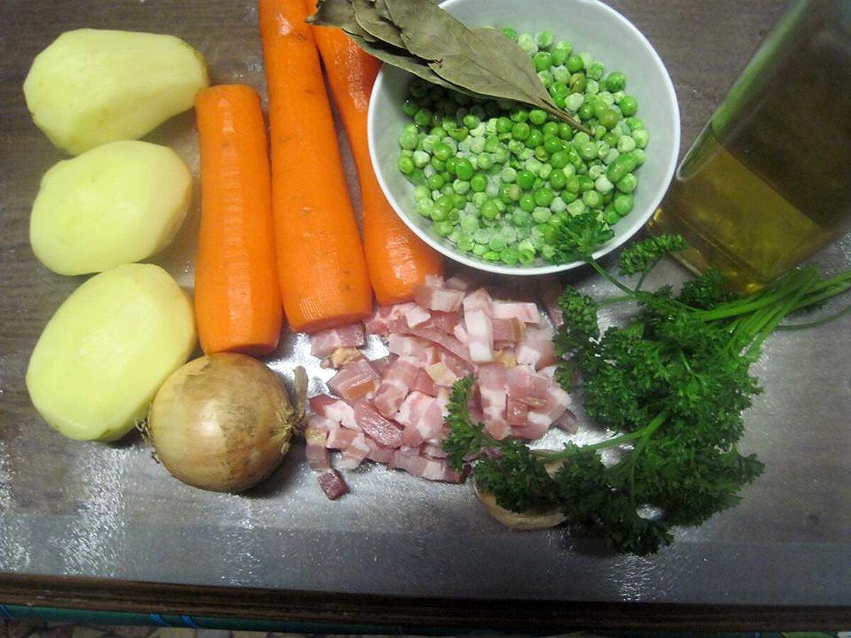 recette Jardinière de légumes.