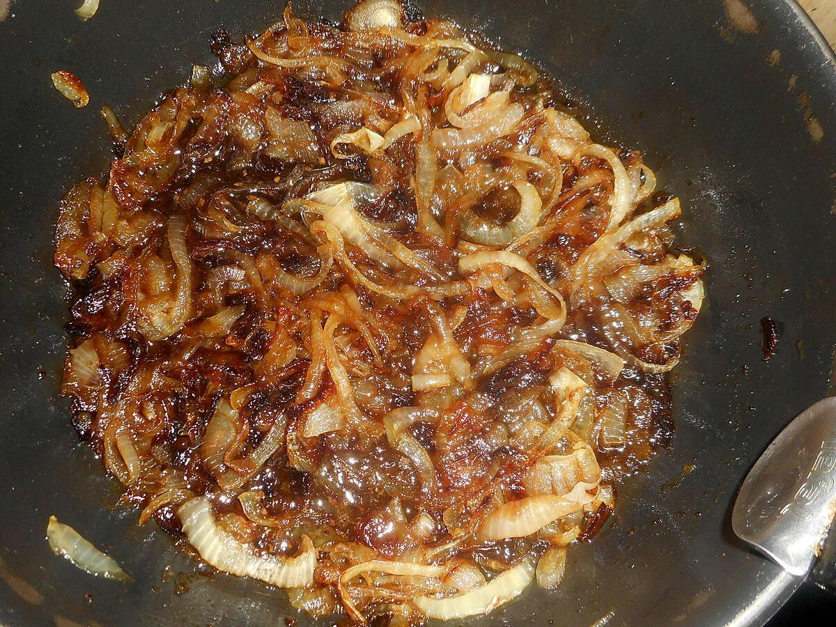 recette Foie de boeuf aux oignons caramélisés