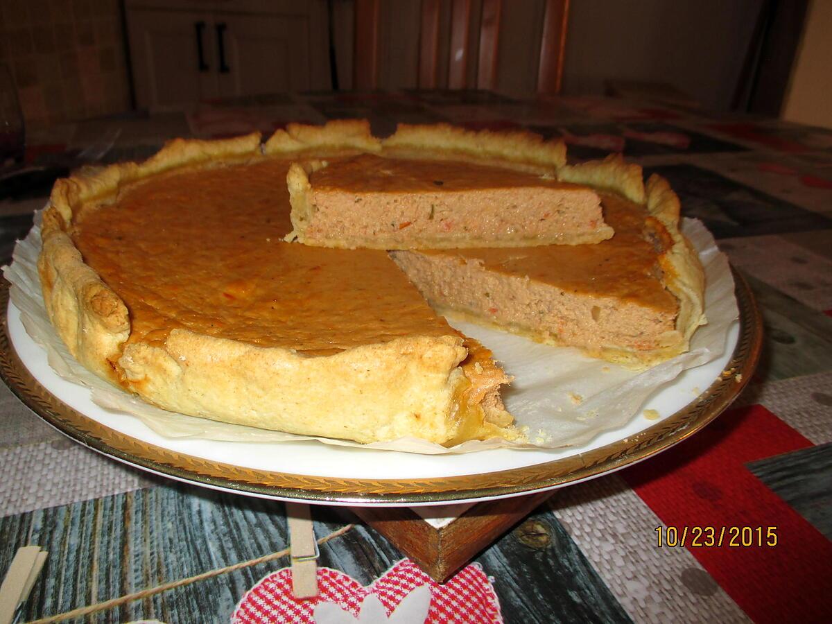 recette tarte au thon