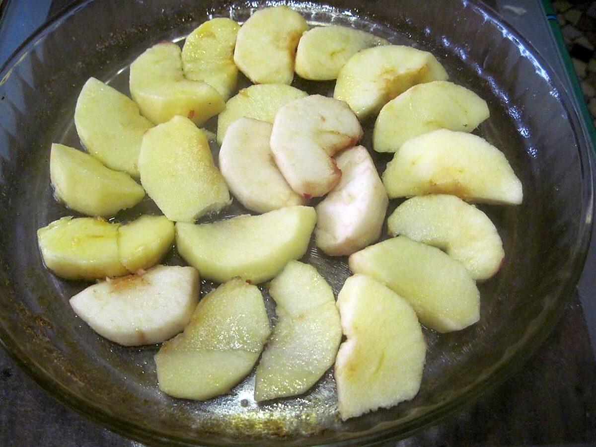 recette Tatin aux pommes pour diabétique.