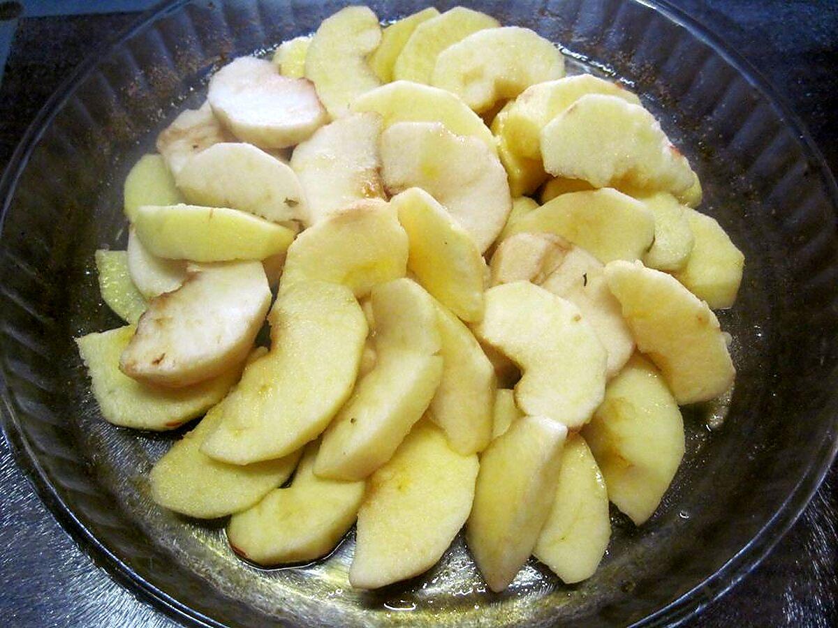 recette Tatin aux pommes pour diabétique.