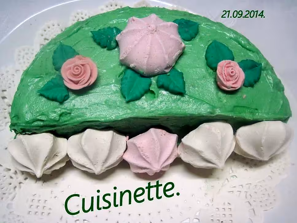 recette Gâteau demi lune à la confiture.