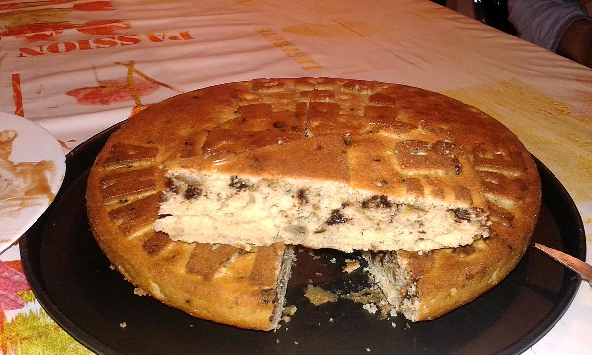 recette Gâteau banane, amande et chocolat