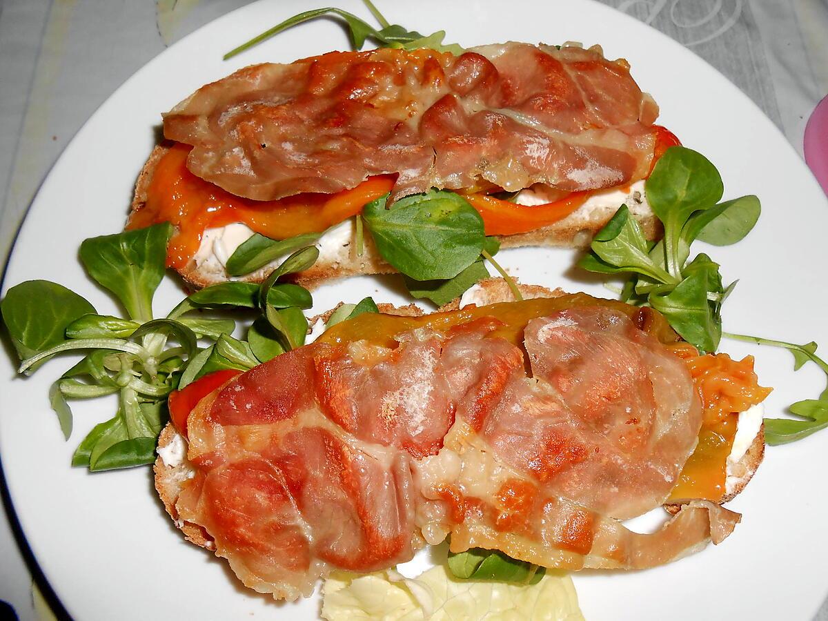 recette CE SOIR PETITES TARTINES