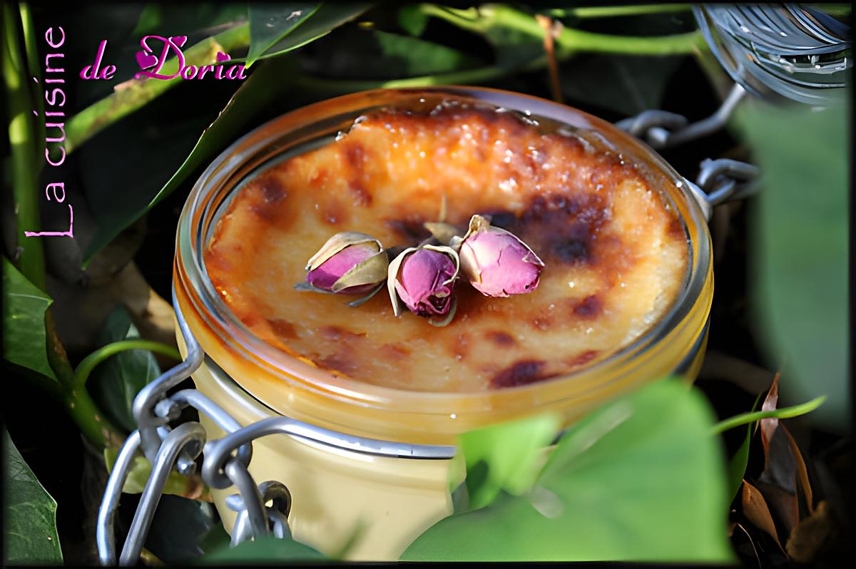 recette Pots de crème brûlée au Calisson