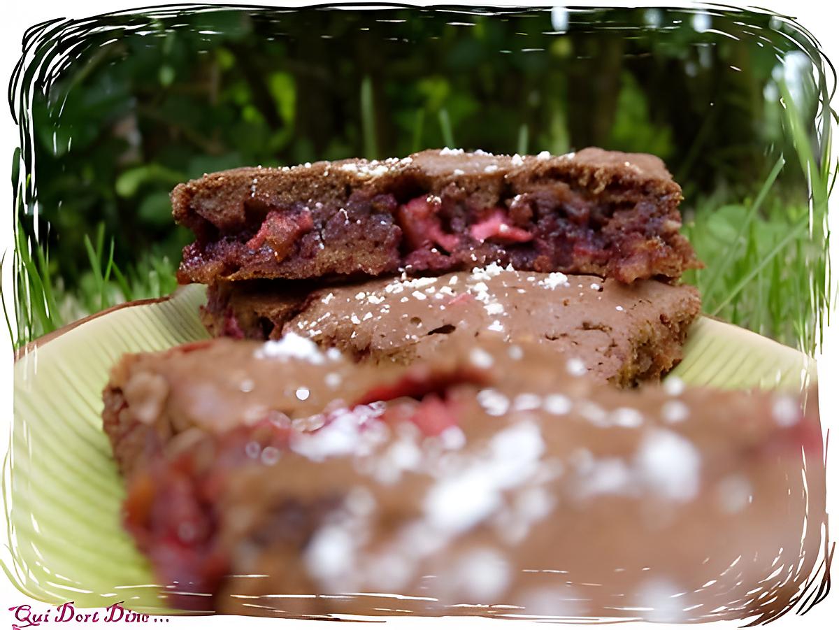 recette Brownie 'o' Pralines roses