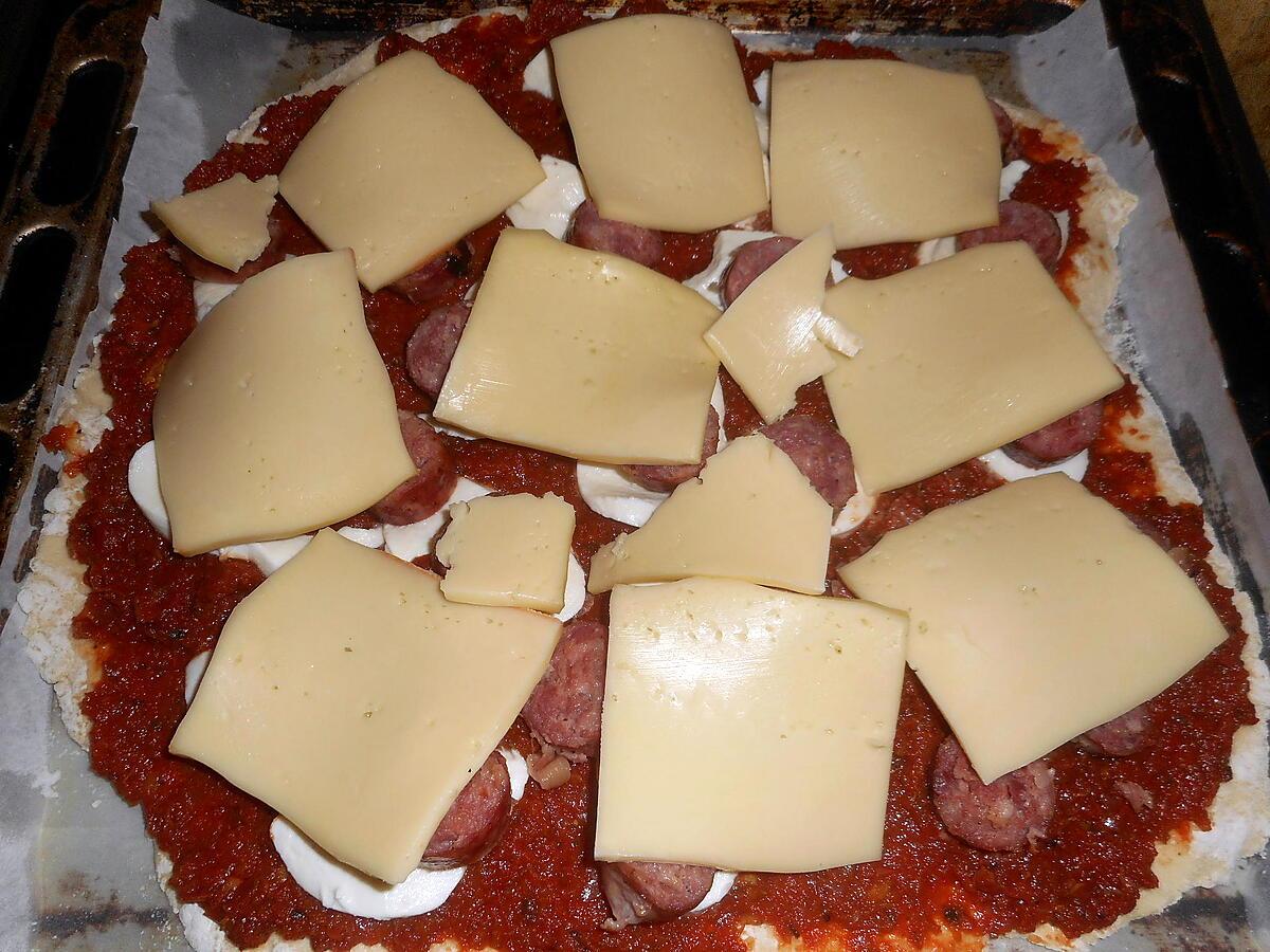 recette Pizza savoyarde aux diots